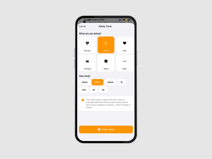 Weelp Safety Timer
